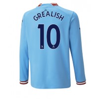 Manchester City Jack Grealish #10 Fotballklær Hjemmedrakt 2022-23 Langermet
